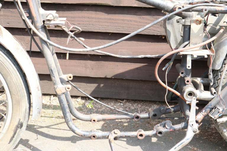 Norton Atlas N15 CS Scrambler c1964 Rolling Chassis 