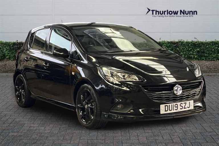 2019 Vauxhall Corsa 1.4i ecoTEC SRi VX Line Nav Black Hatchback 5dr Petrol Manual Euro 6 (90 ps H...