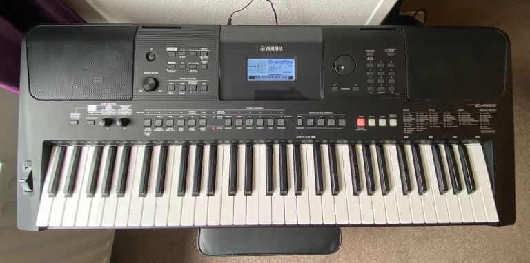 Yamaha PSR-E463 Electronic Keyboard/Grand Piano