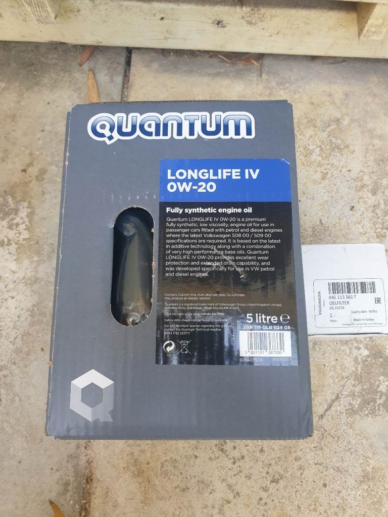 Quantum engine oil 0W-20