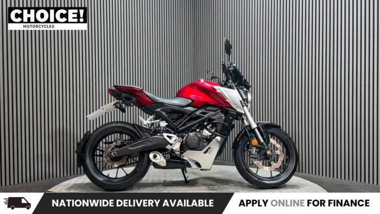 Honda CB 2018 21K MOT MAY 2027 15BHP SPORT LEARNER BIKE 125CC