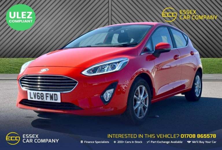 2018 Ford Fiesta 1.1 Ti-VCT Zetec Hatchback 5dr Petrol Manual Euro 6 (s/s) (85 ps) Hatchback Petr...