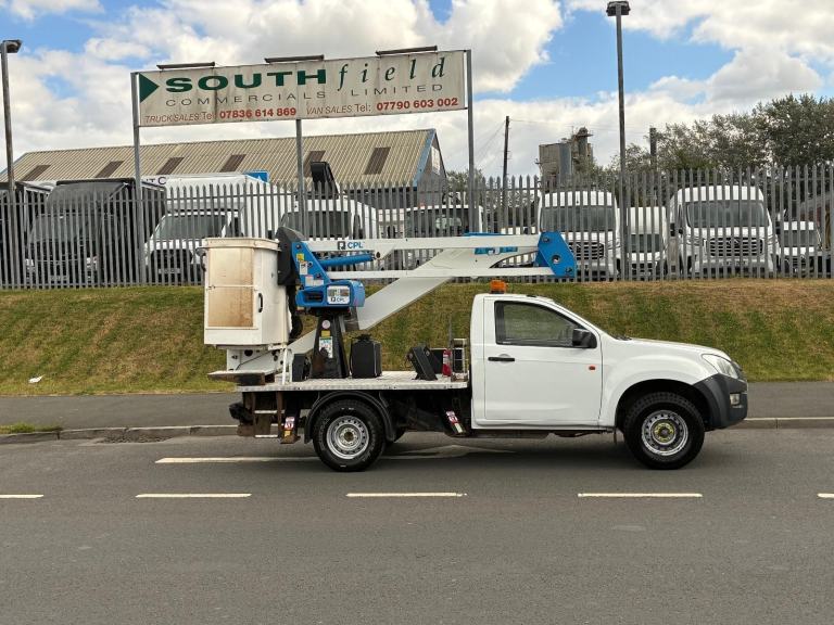 ISUZU D-MAX 4X4 CPL A314 13M CHERRY PICKER 4X4 SINGLE CAB **SOLD**