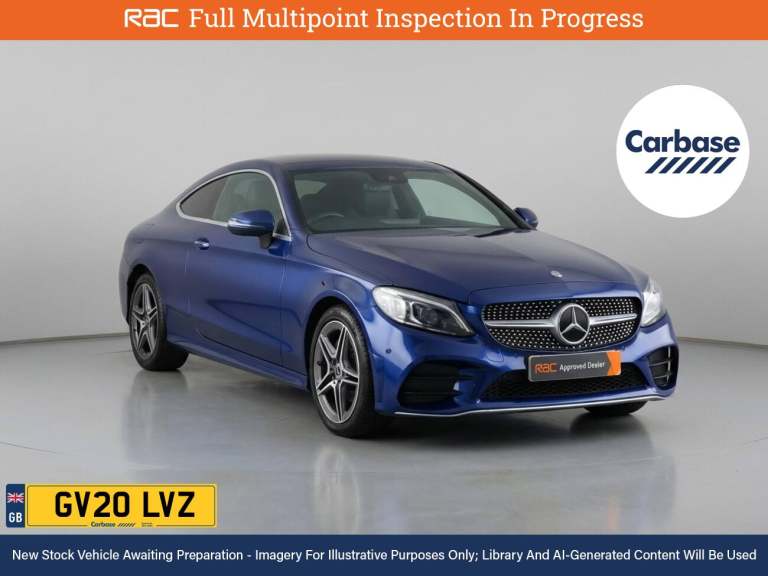2020 Mercedes-Benz C Class 1.5 C200 MHEV AMG Line (Premium) Coupe 2dr Petrol G-Tronic+ Euro 6 (s/...