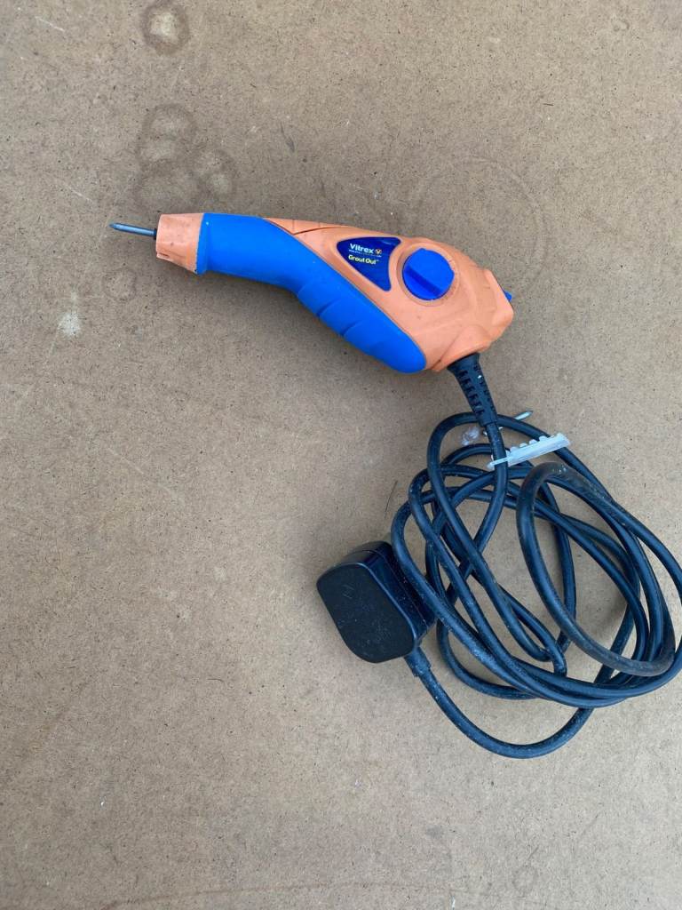 Vitrex "Grout Out" electric grout remover