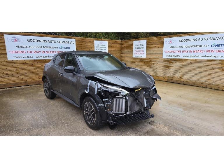 2024 74 NISSAN JUKE N-CONNECTA 1.0 DIG-T ACCIDENT DAMAGED REPAIRABLE SALVAGE 