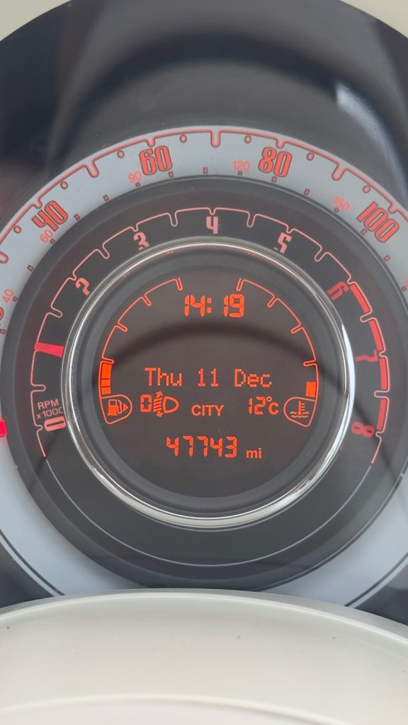 Fiat, 500, Hatchback, 2016, Manual, 1242 (cc), 3 doors