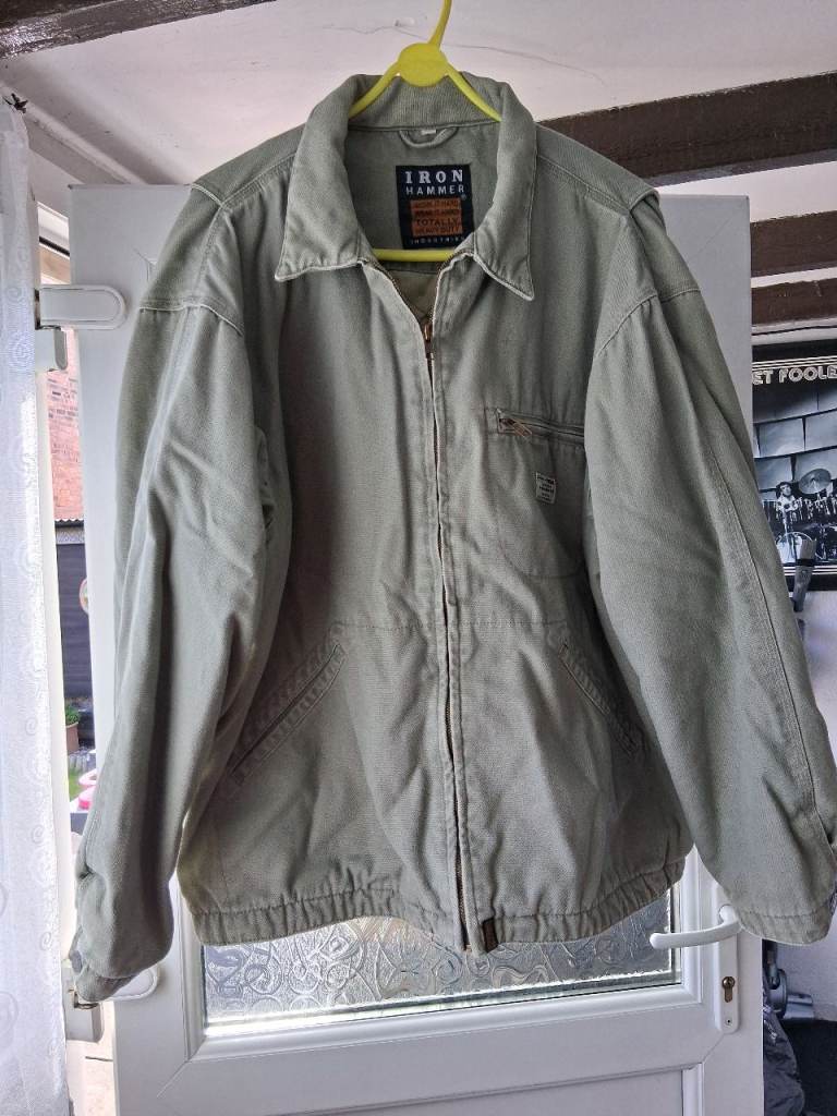 Iron Hammer Workwear Jacket - Green Quilted Lining