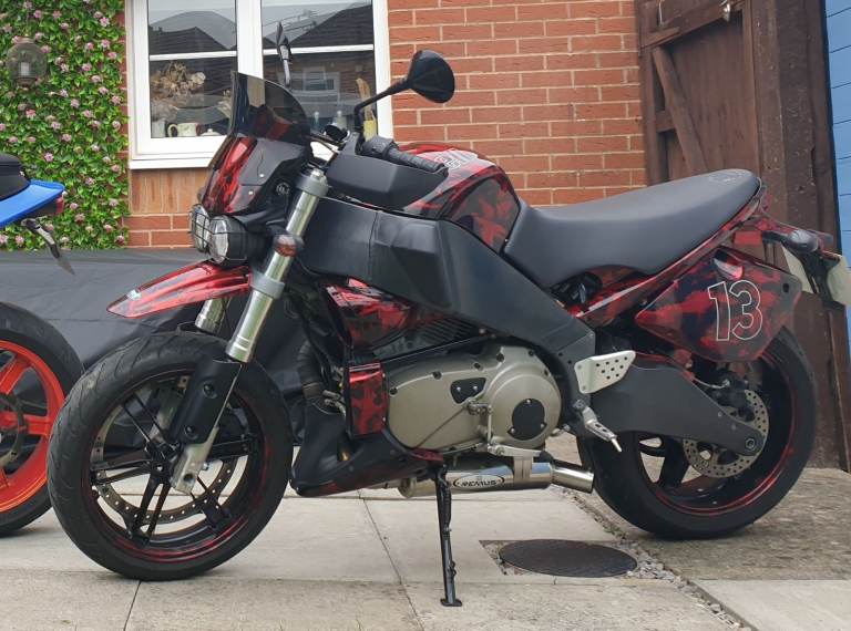 Buell Lightning XB12stt, 2007, 1203 (cc). Yamaha TRX 850 with custom paint & Exhaust