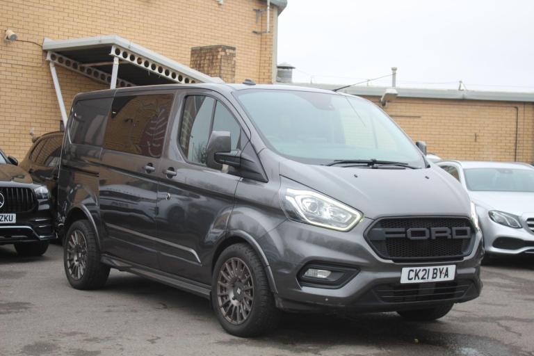 2021 Ford Transit Custom 2.0 320 EcoBlue Limited Crew Van Auto L1 H1 Euro 6 (s/s) 5dr PANEL VAN D...