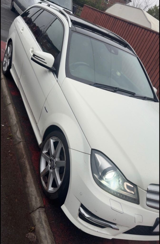 12 Mercedes C220 CDI 7G Automatic AMG SPORT Estate Panroof 121k Facelift CHEAP