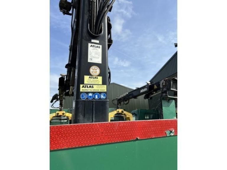 2013 DAF Trucks LF 55.220 6.7l Dropside With Atlas 92.2 Remote Crane 15 Ton