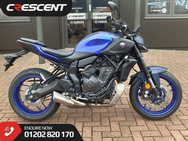 YAMAHA MT-07 Y-AMT 2026 - LATEST MODEL - ICON BLUE - IN STOCK NOW 