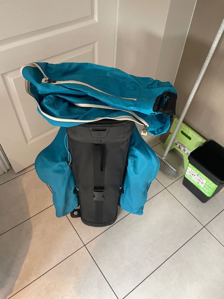 image for Ping Pioneer monsoon light cart bag with a large ping brolly