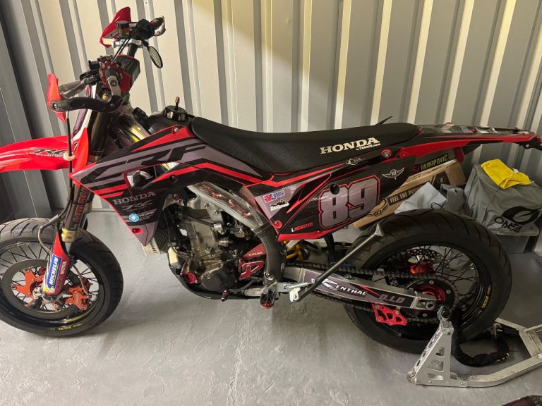 Crf 450 r super moto 