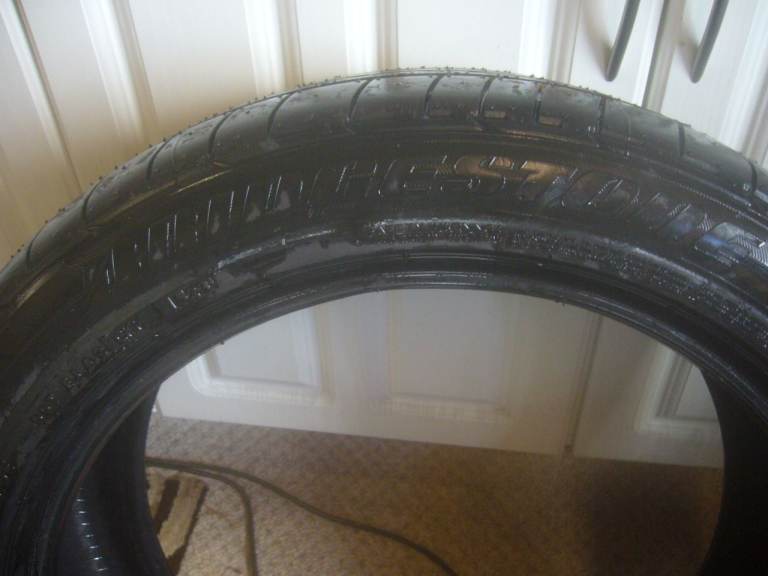 Bridgestone tyre 255x45x20 Came out of my boot Audi RS-Q5 SPARE TYRE brand new