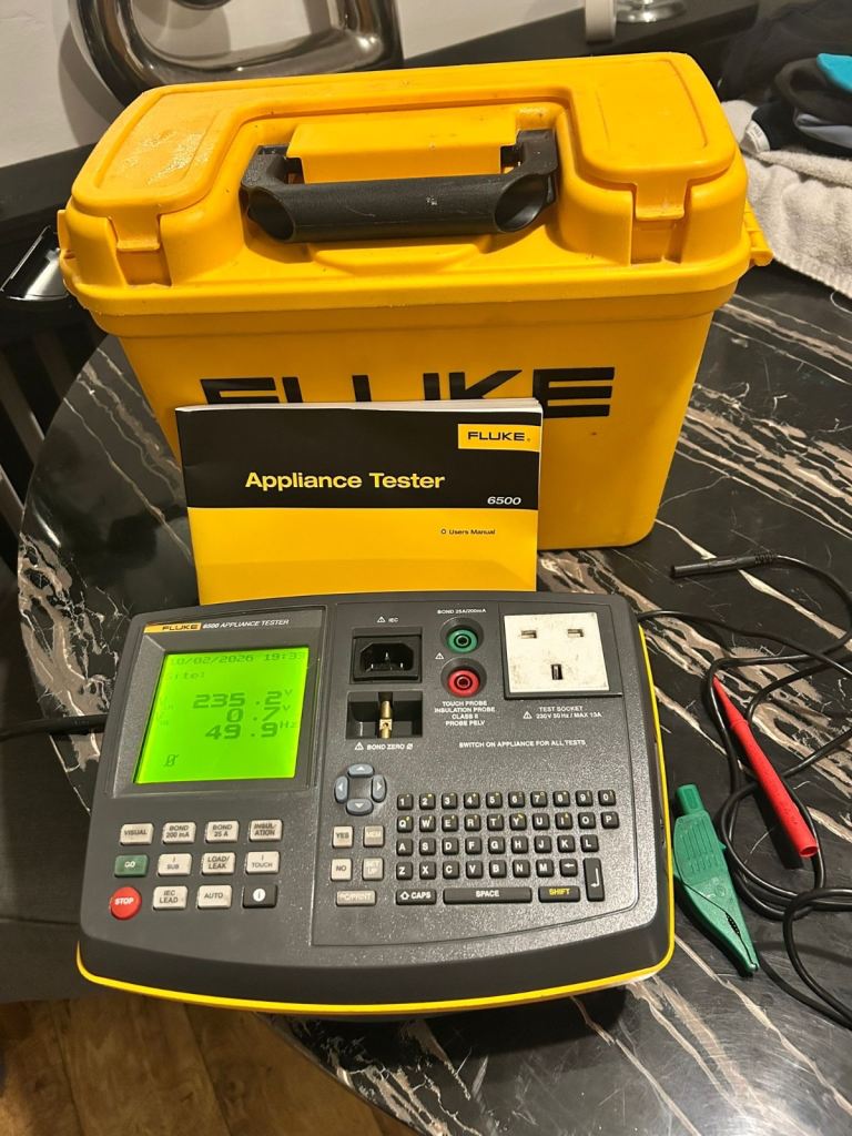 Fluke 6500 pat tester
