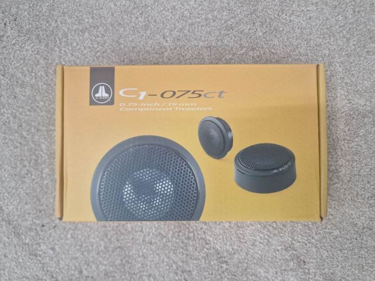 BRAND NEW JL AUDIO TWEETERS AND CROSSOVERS