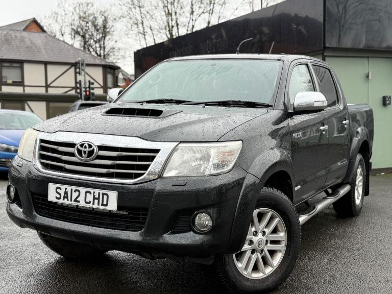 2012 Toyota Hilux Invincible D/Cab Pick Up 3.0 D-4D 4WD 171 PICK UP Diesel Manual