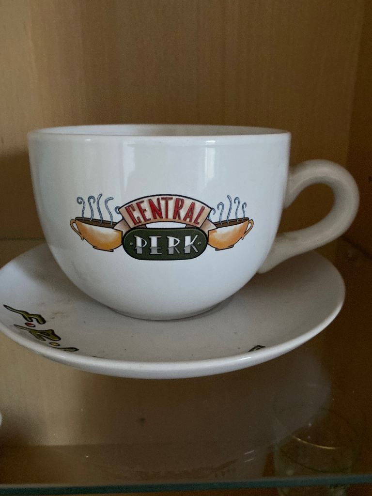 Central Perk Friends TV Show Coffee Cup and Saucer