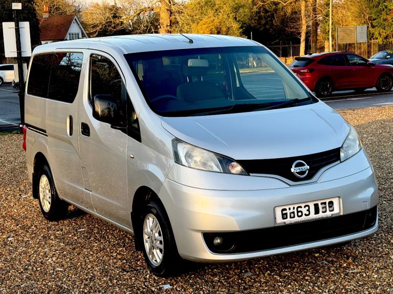 2014 NISSAN NV200 1.5 DCI ACENTA 7 SEATER LOW MILEAGE 2 KEYS HPI CLEAR CAMPERVAN 