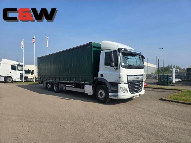 2020(20) DAF FAN CF 340 6x2Curtain side-437000Kms