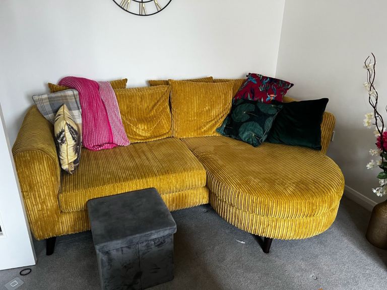 DFS yellow Sofa for any offer 