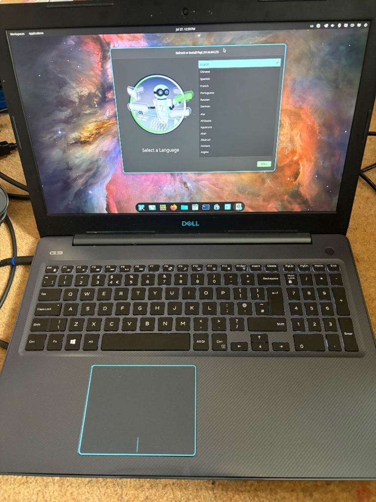 Dell G3 2018 NVIDIA 1050