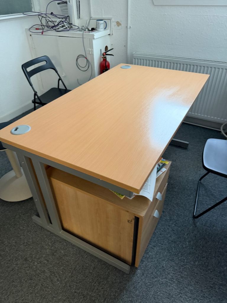 Office desk and drawers