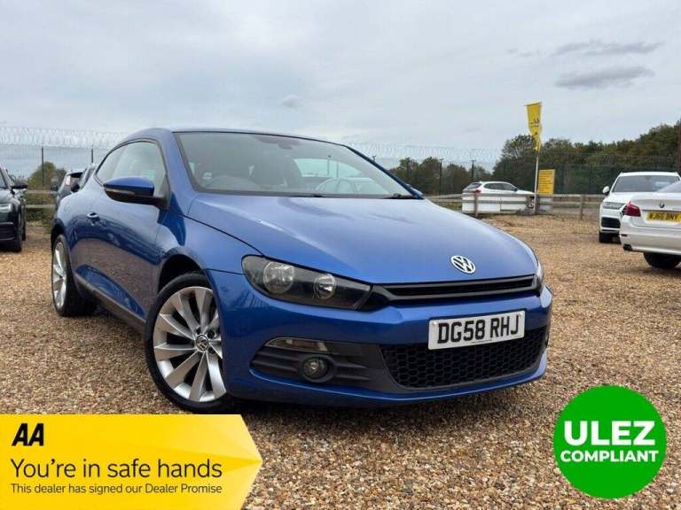 2008 Volkswagen Scirocco 2.0 TSI GT 3dr COUPE PETROL Manual
