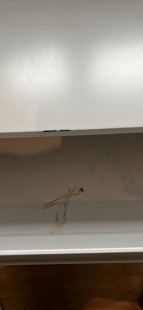 Made Grey 6 drawer chest of drawers and bedside chest of drawers 