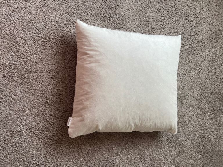 Feather & Down Inner Cushion 24” x 24” Excellent Condition 