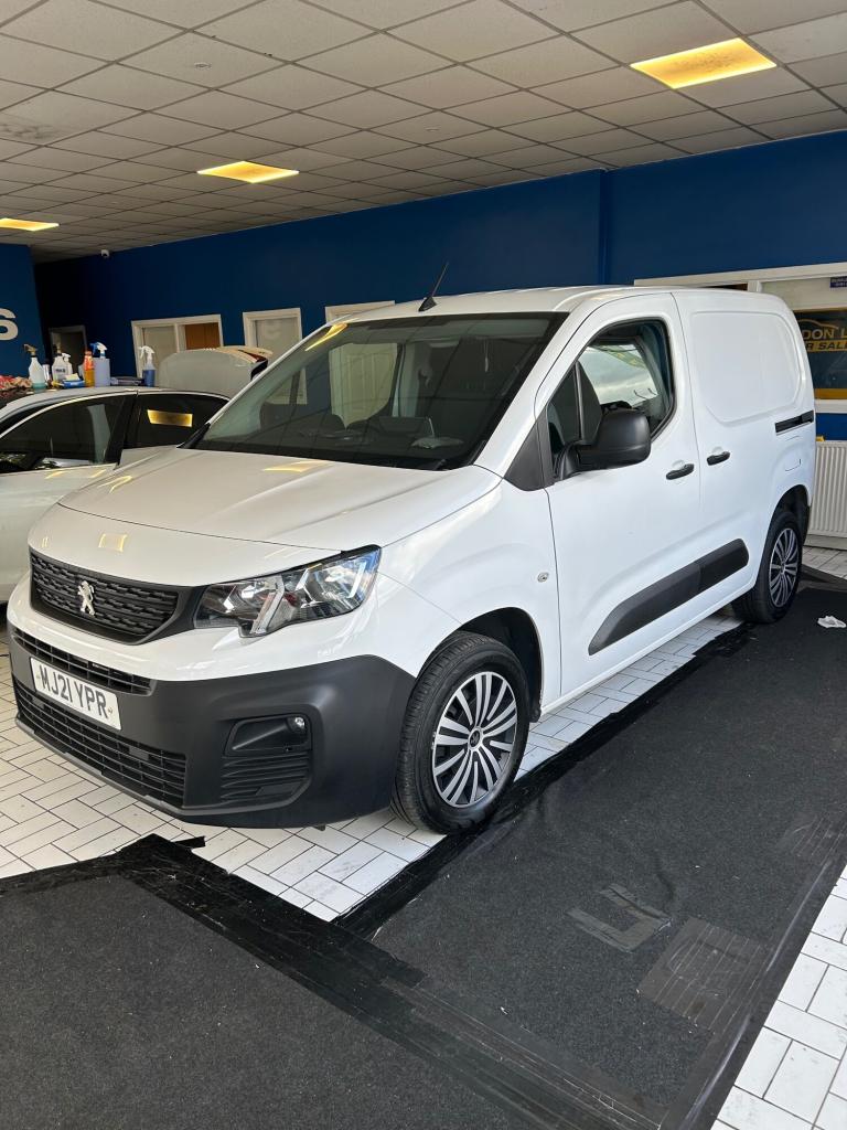 2021 Peugeot Partner 1000 1.5 BlueHDi 100 Professional Van PANEL VAN Diesel Manual