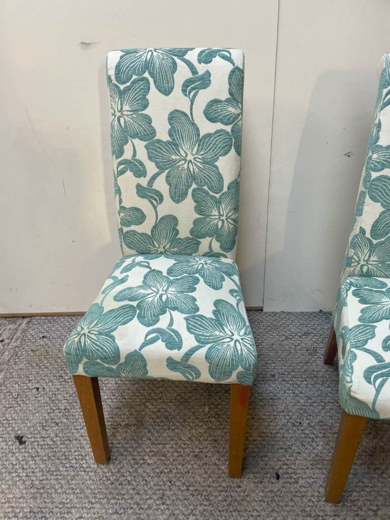 Marco Floral Rollback Dining Chair - 2 Available