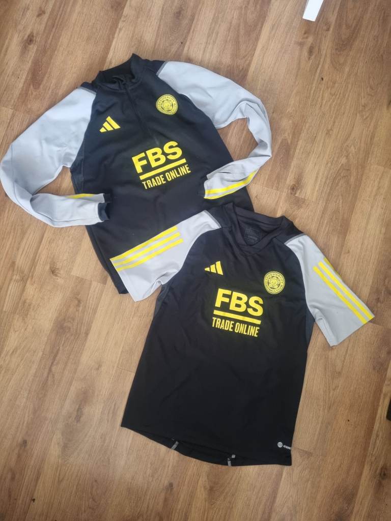 Leicester City FC 2023-24 football training kit size 13-14 years