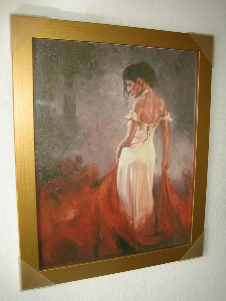 Mark Spain Rhapsody Framed Canvas Print 40x50cm REDUCED
