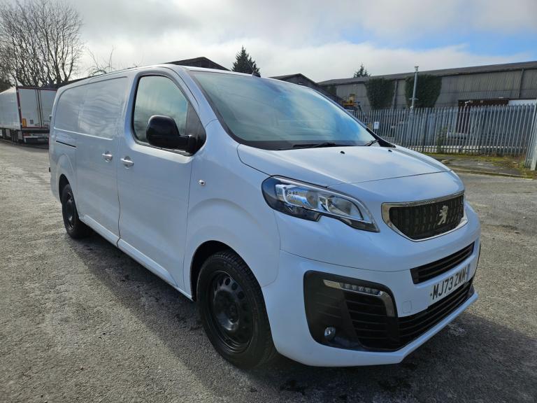 2023 73 PEUGEOT EXPERT 1000 BlueHDi 100 Asphalt Premium + Van Damaged Salvage
