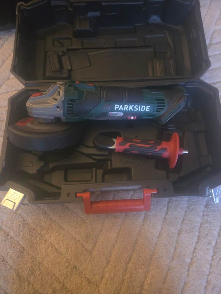 Parkside 20v cordless angle grinder