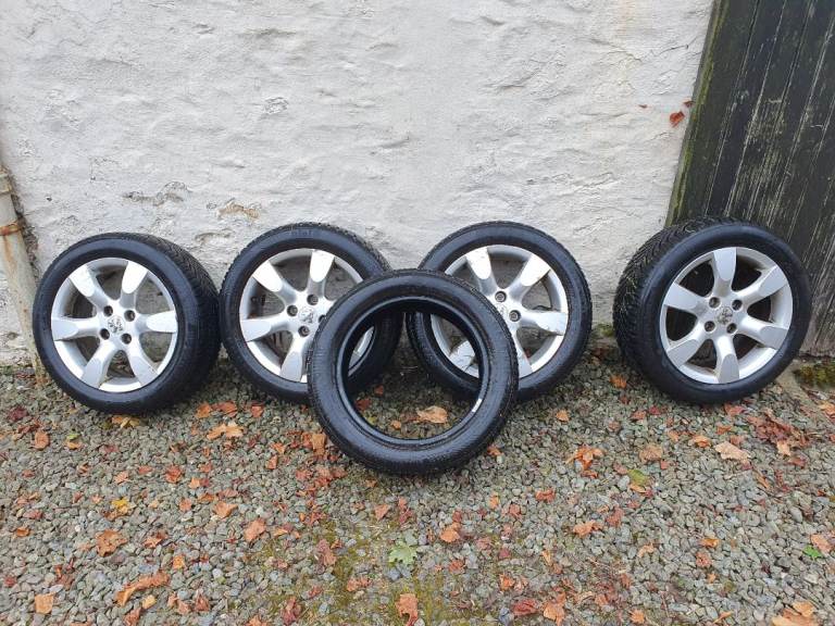 Peugeot Alloy Wheels & Continental Winter Tyres