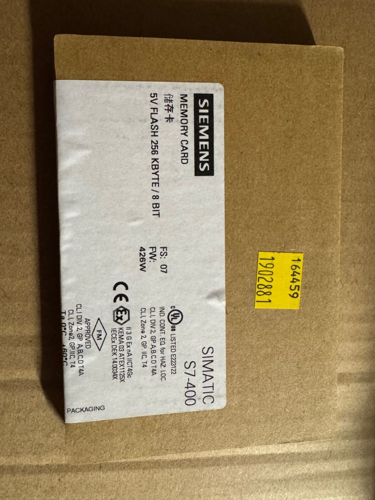 image for Siemens S7-400 PLC Memory Cards