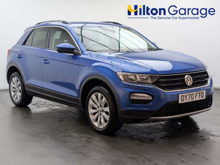 2020 Volkswagen T-Roc 1.5 TSI GPF EVO SE SUV 5dr Petrol Manual Euro 6 (s/s) (150 ps) REAR VIEW CA...