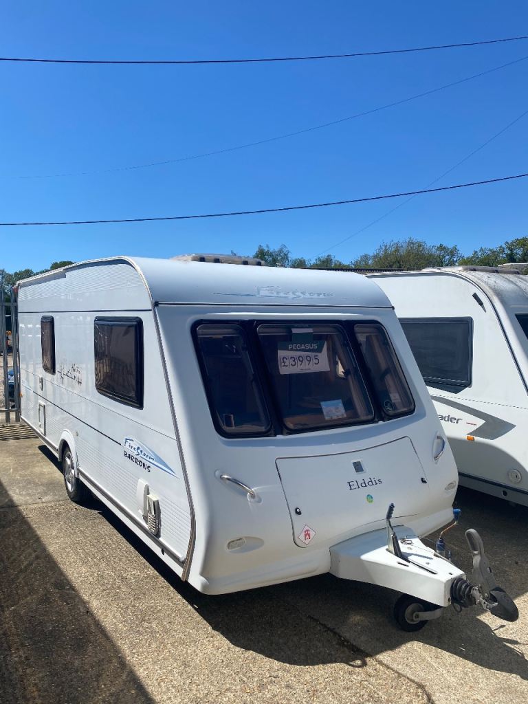 Elddis firestorm 4 Berth fixed end bedroom 