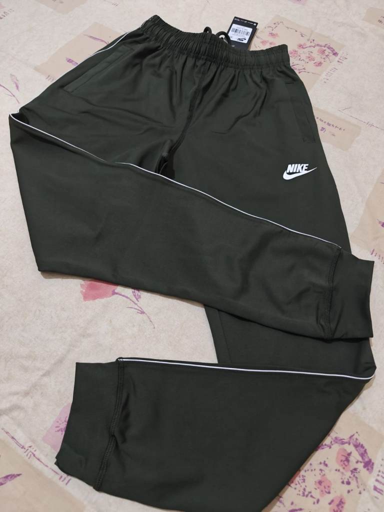 New Nike Men's Green Tracksuit Bottoms
