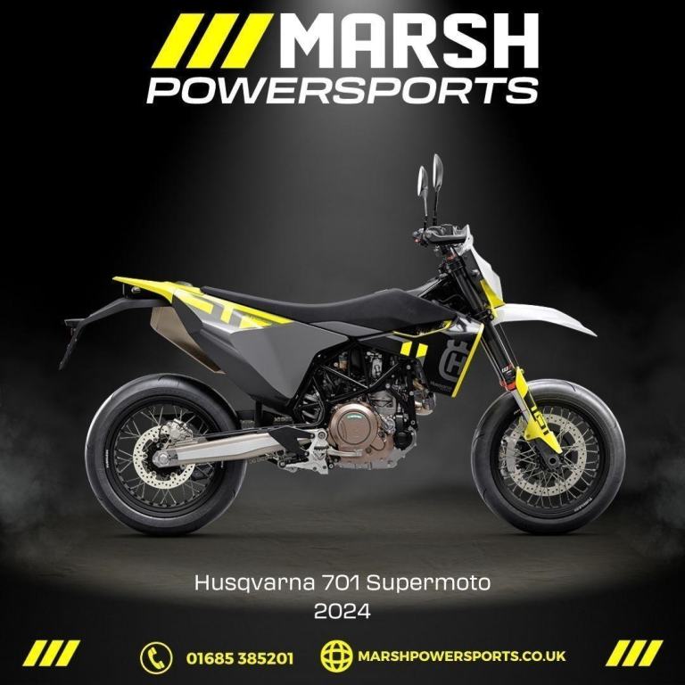 Husqvarna 701 Supermoto 2024 Model - Husqvarna Main Dealer - Buy Today!