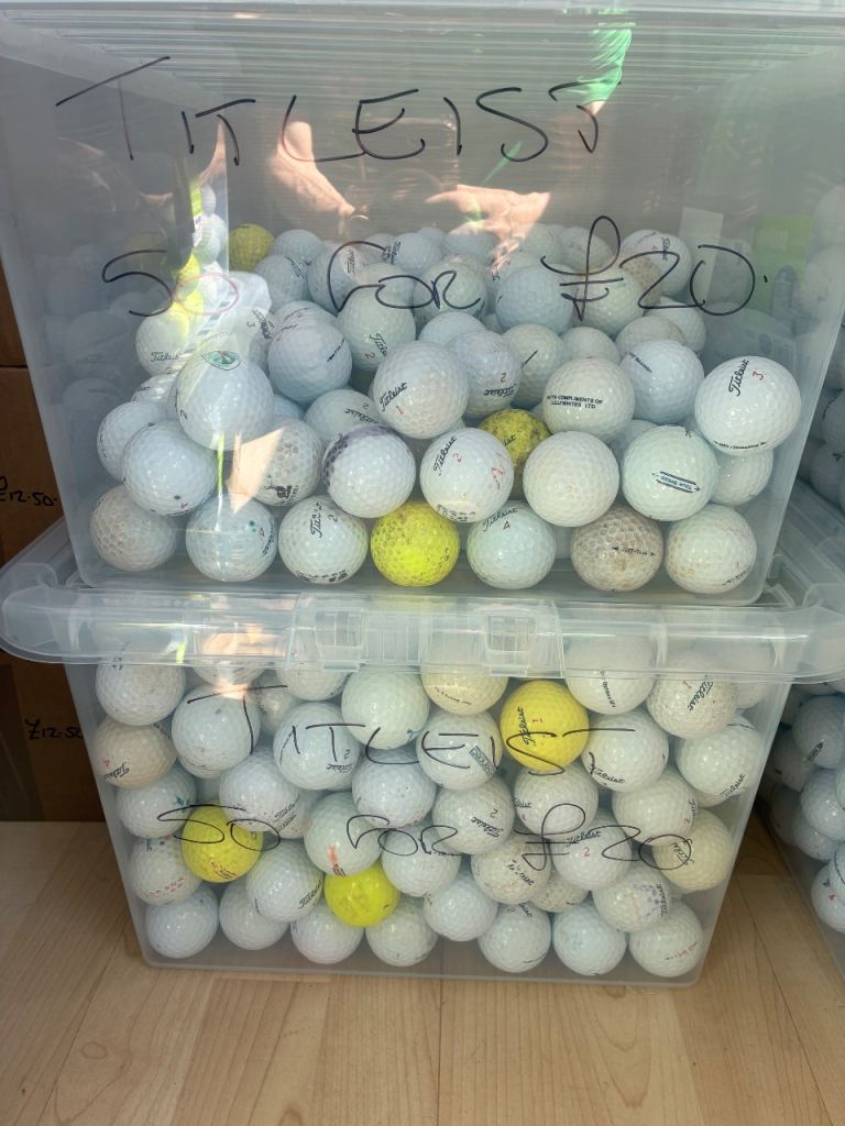 50 x Titleist golf balls