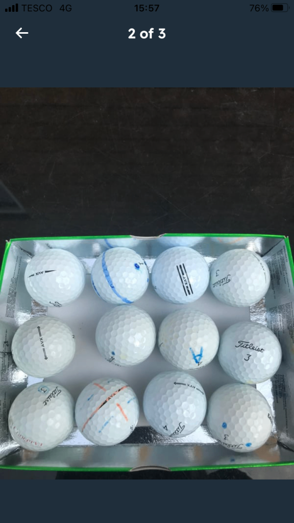 Titleist AVX golf balls