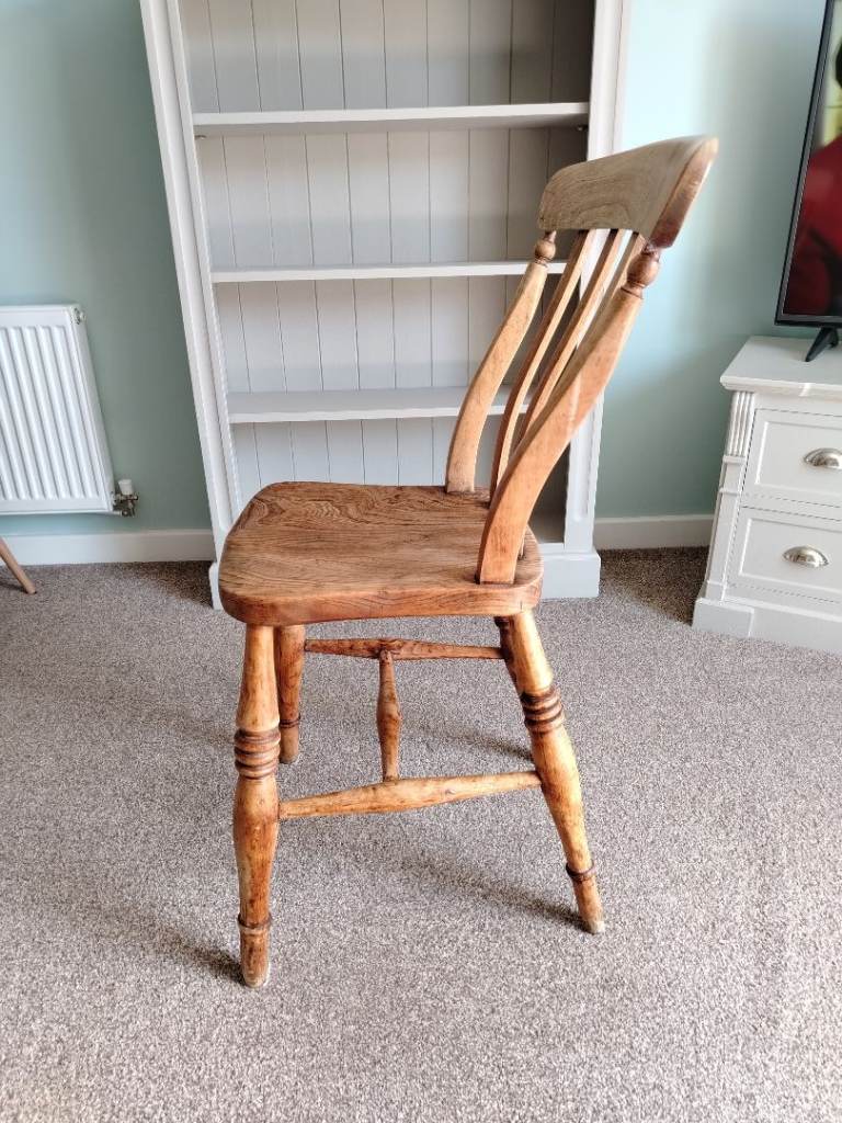 Beautiful old pine chair