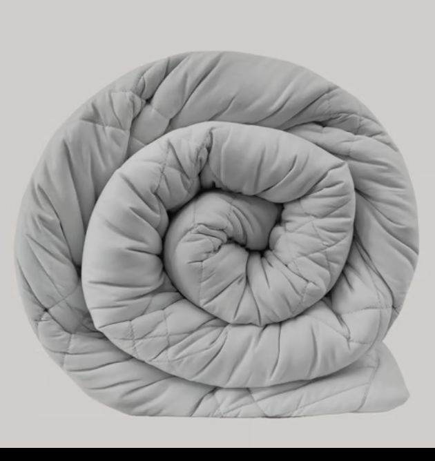 Cooling Weighted Blankets. Glacial Grey. Single. 4.7kgVGC