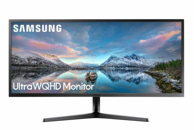 Samsung 34” Ultra-Wide Monitor (UltraWQHD) – Excellent Condition