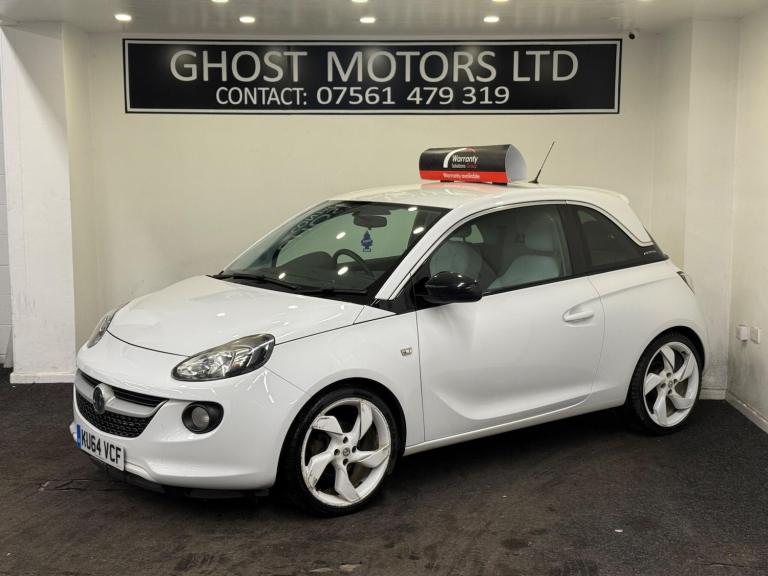 2014 Vauxhall ADAM 1.4i White Edition 3dr HATCHBACK PETROL Manual